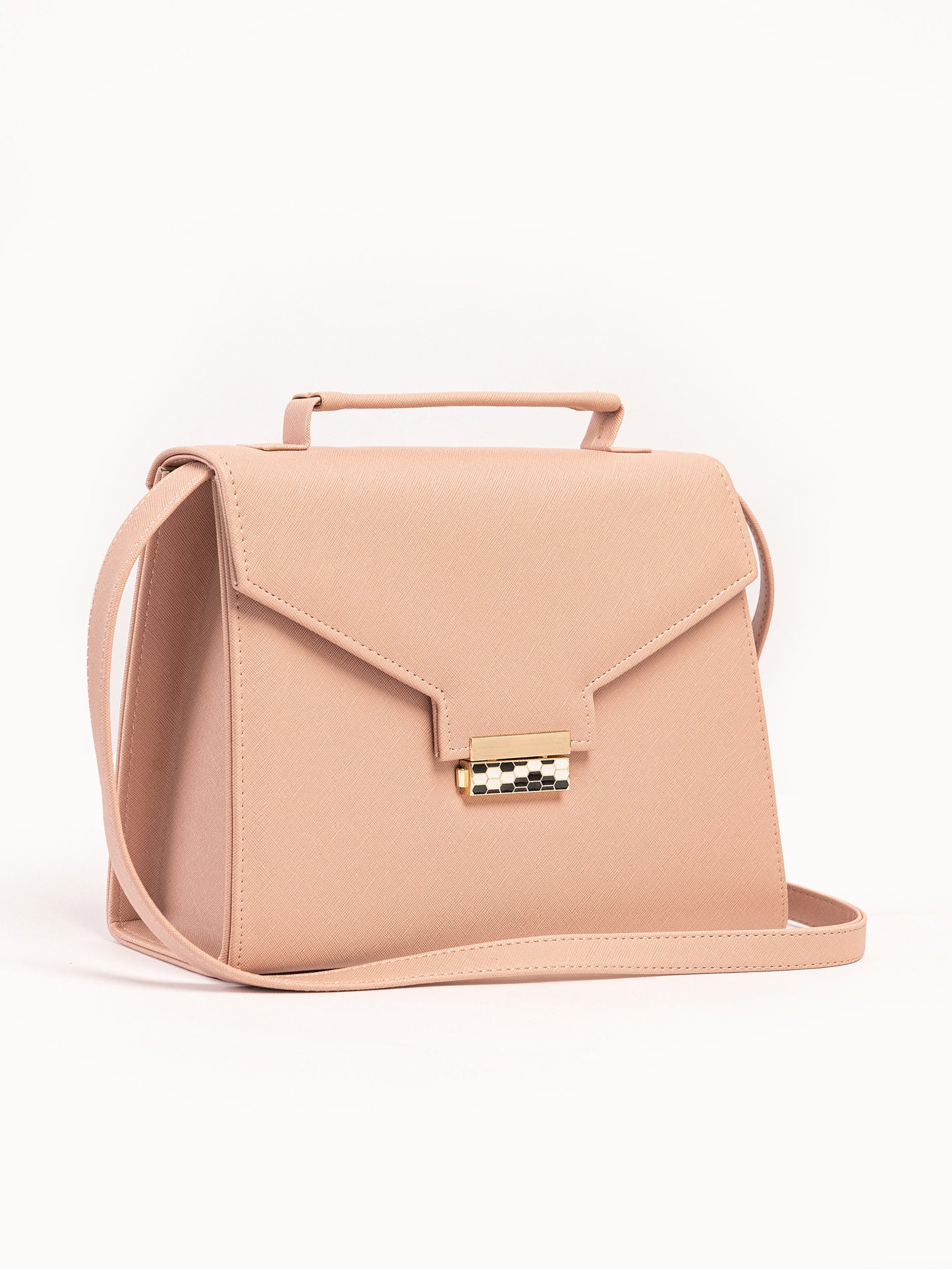 Honeycomb Box Style Handbag