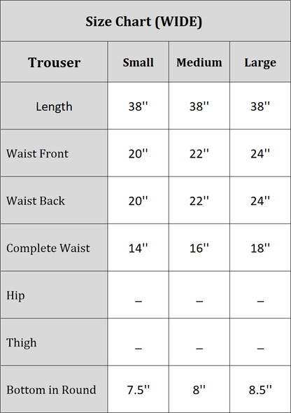 Printed Khaddar Trousers