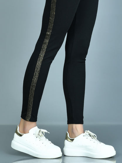 Shimmer Striped Tights