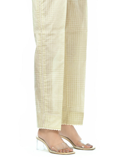 Embroidered cambric pants