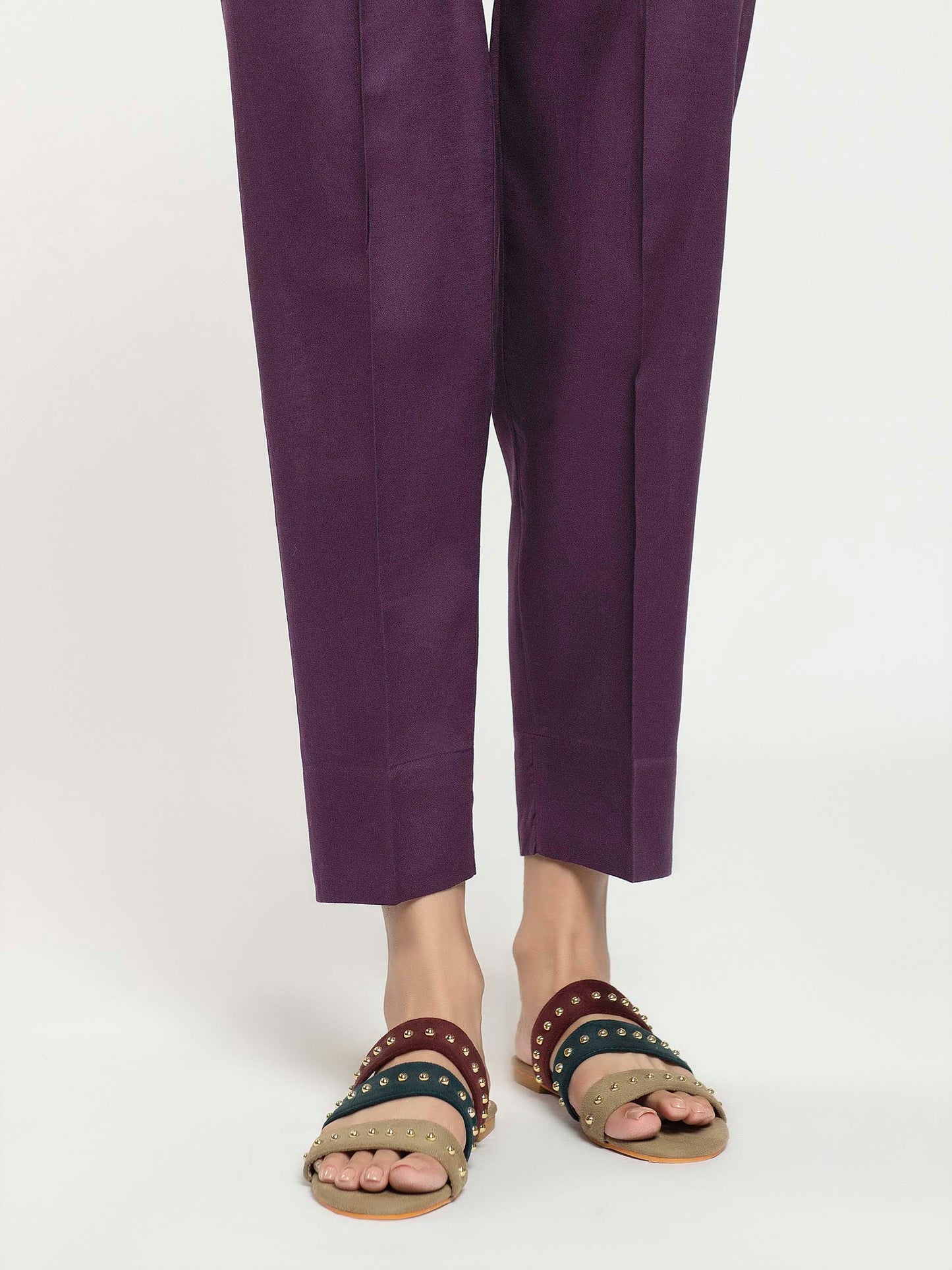 Plain Crape Trouser