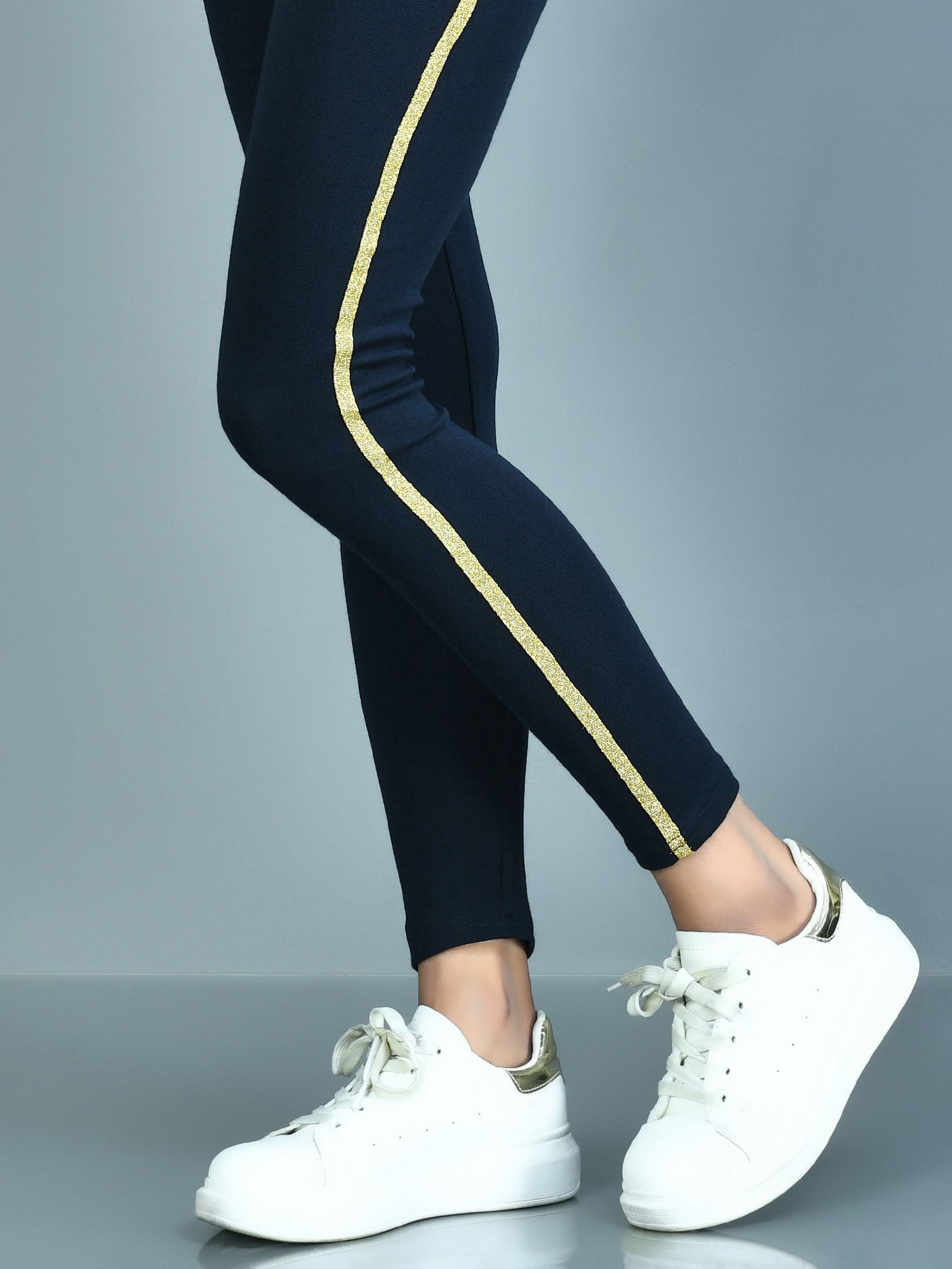 Shimmer Striped Tights