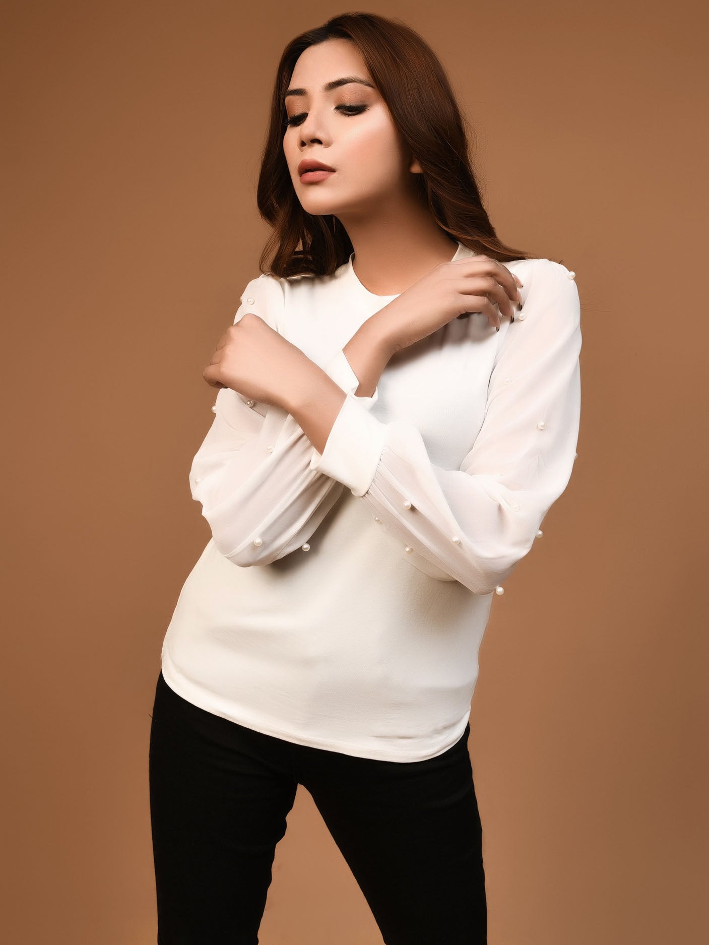 Pearled Blouse