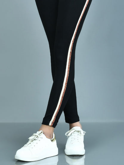 Shimmer Striped Tights