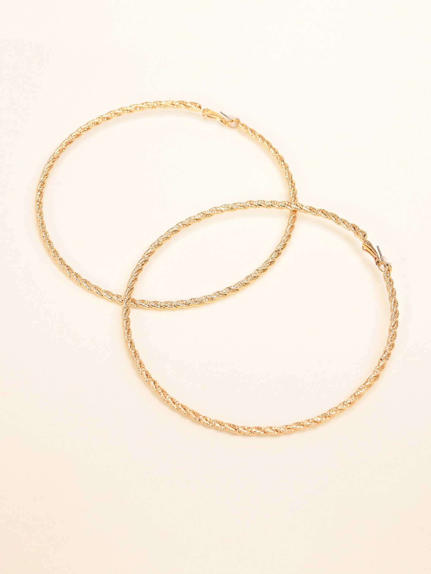 Giant Twisted Hoops