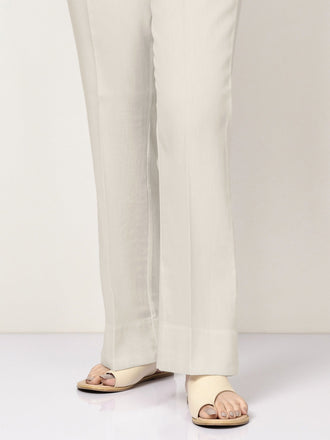 Unstitched Cambric Trouser - Light Grey