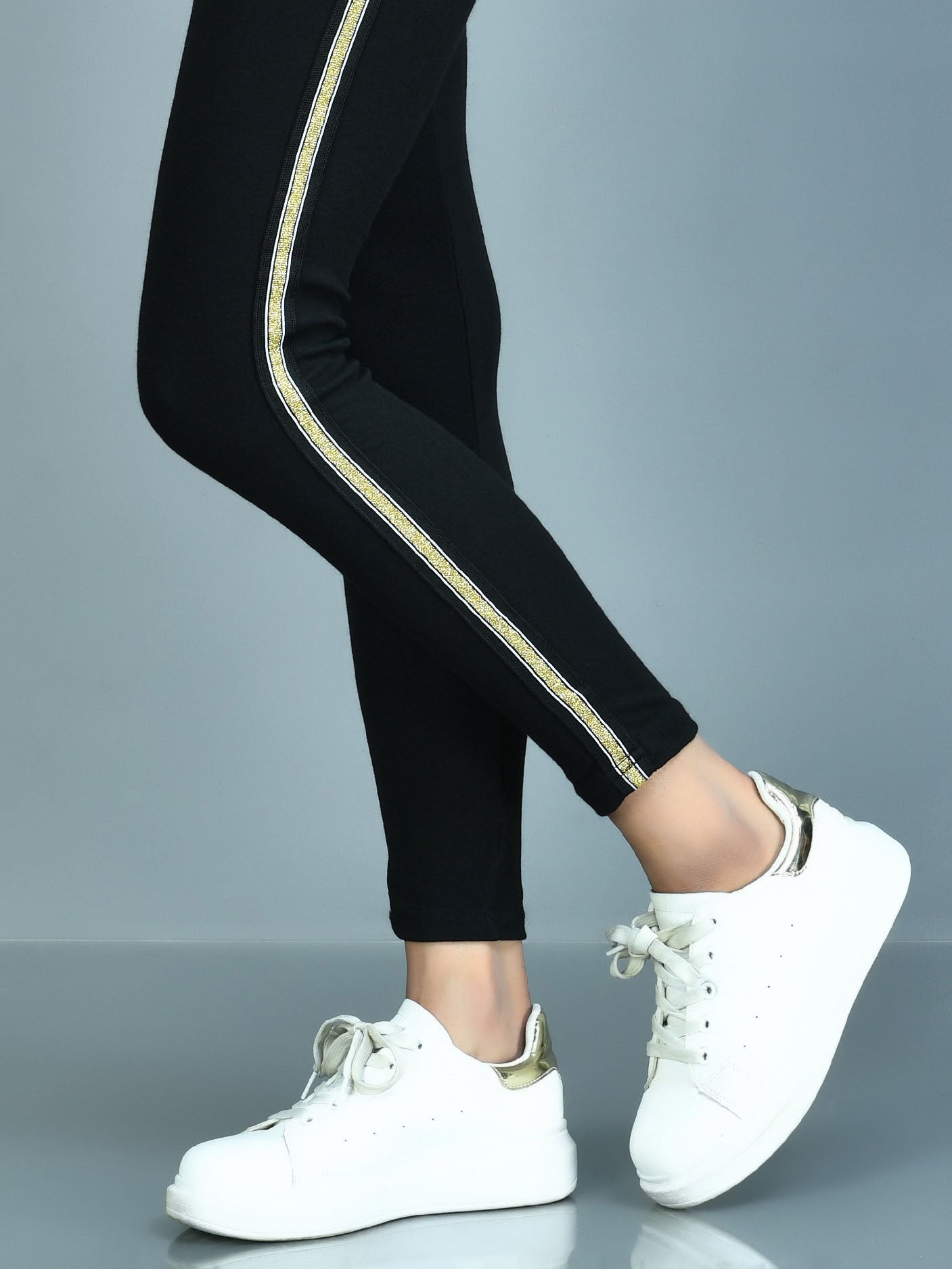 Shimmer Striped Tights