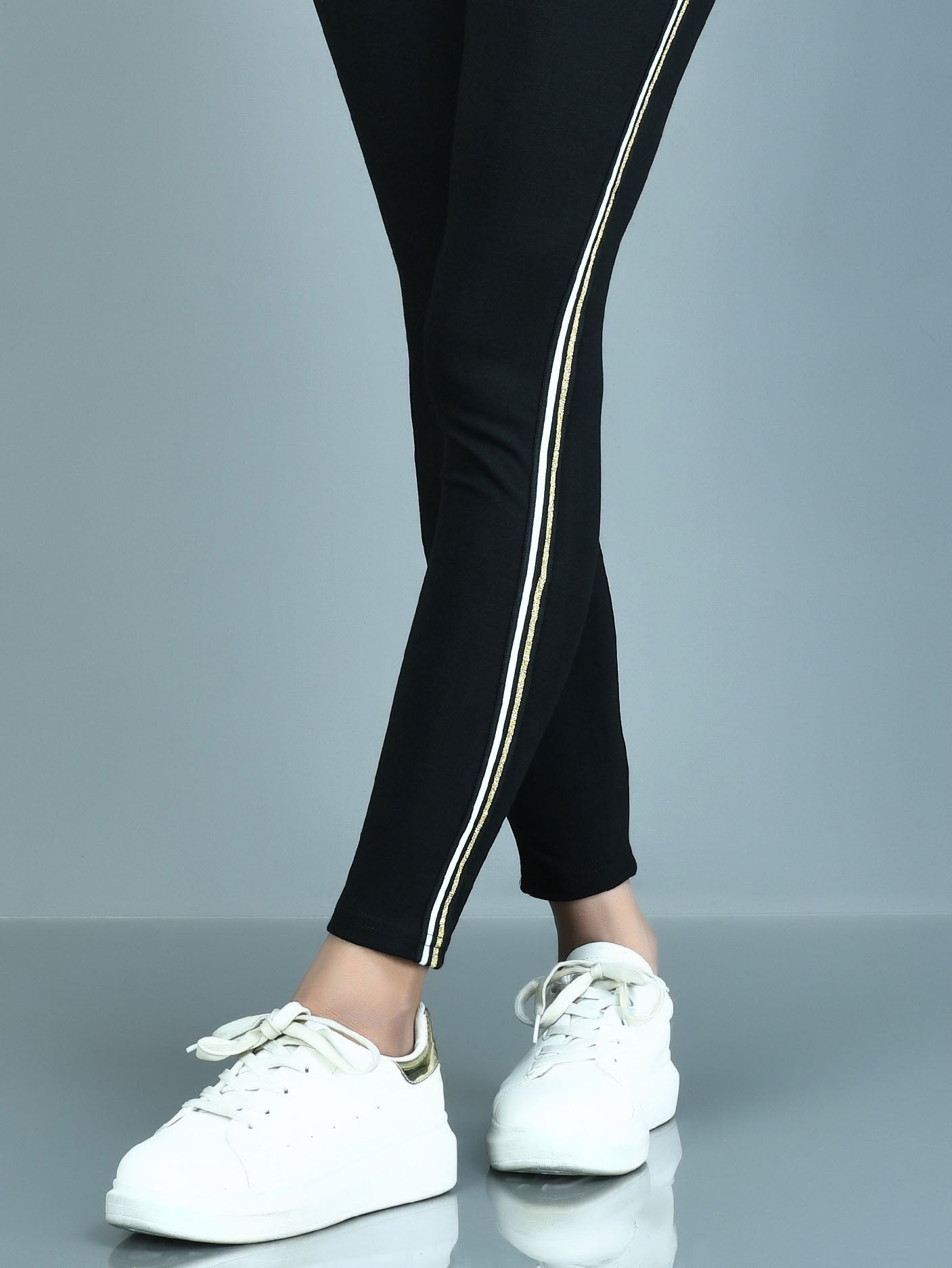 Shimmer Striped Tights