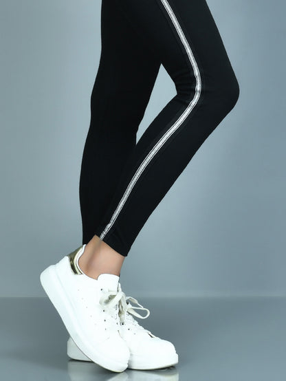 Shimmer Striped Tights
