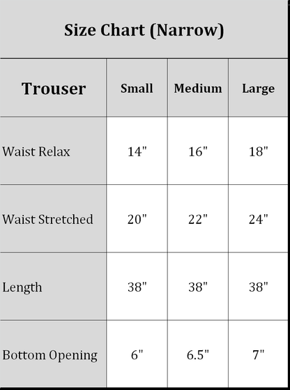 Embroidered Winter Cotton Trousers