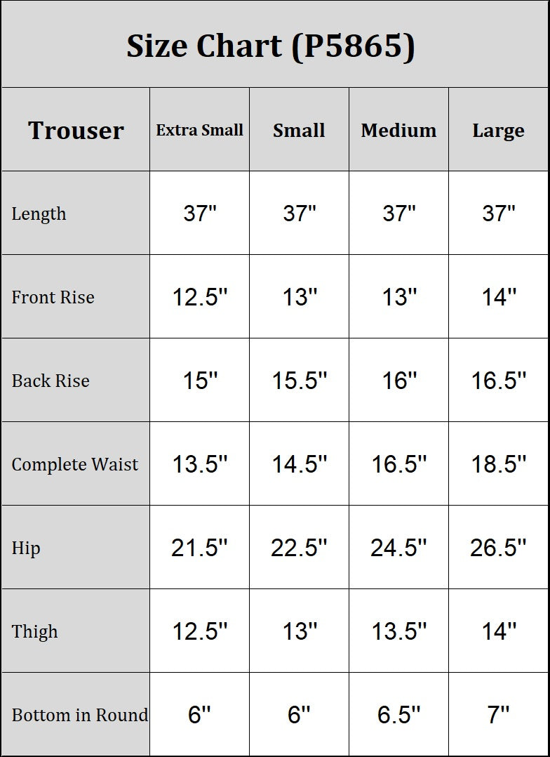 Printed Winter Cotton Trousers