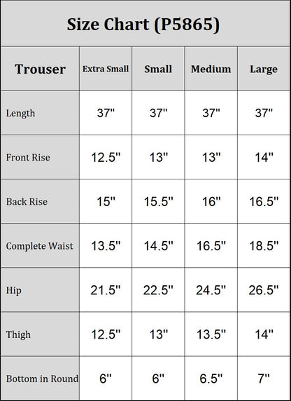 Printed Winter Cotton Trousers