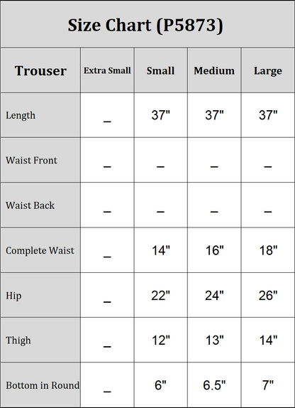 Printed Winter Cotton Trousers