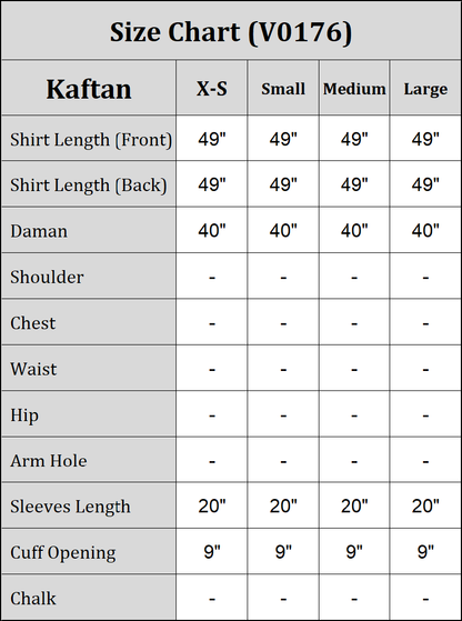 Grip Kaftan-Embellished (Pret)